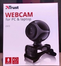 WEBCAM für PC & Laptop (Marke: Trust, 2017, schwarz, EXIS)