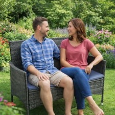 Gartenbank Rattan Gartenmöbel