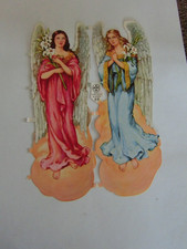 Glanzbilder, Oblaten Scraps AFKH Kröger Bogen Nr.59 um 1960 - SGZ