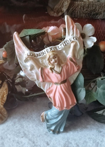 Antiker krippenengel gloria - gloria, in