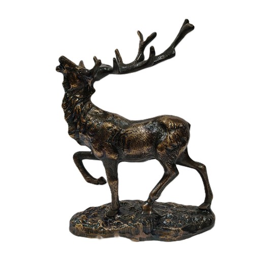 Metall hirsch elch - elch, statue