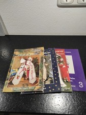 4 Anleitungshefte Sticken Kreuzstich Weihnachten