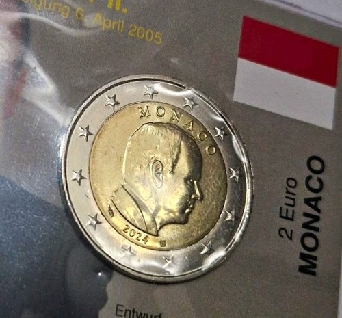 Monaco 2024 2018 - 2€, 2024,2018,