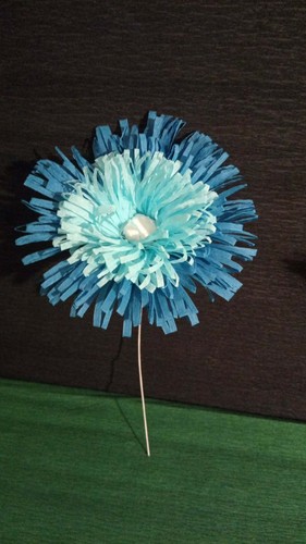 Krepp papier blumen 10 - x,