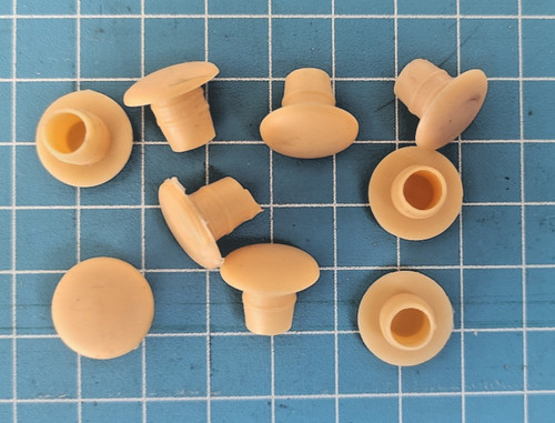 Beige kunststoff abdeckkappen - beige, kunststoff-abdeckkappen