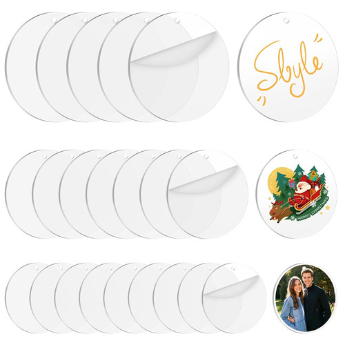 Stück acrylscheibe rund - 24,