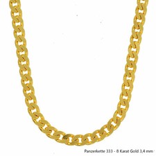 Edle massive Goldkette