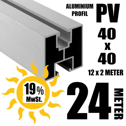 Meter alu pv - -, solarprofil
