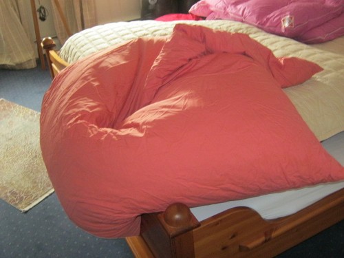 Rosa ballonbett bett füllig - rosa,
