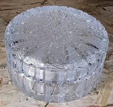 Bleikristall Deckeldose ca 12