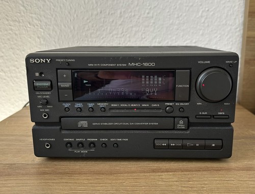 Sony mhc 1600 mini - sony,