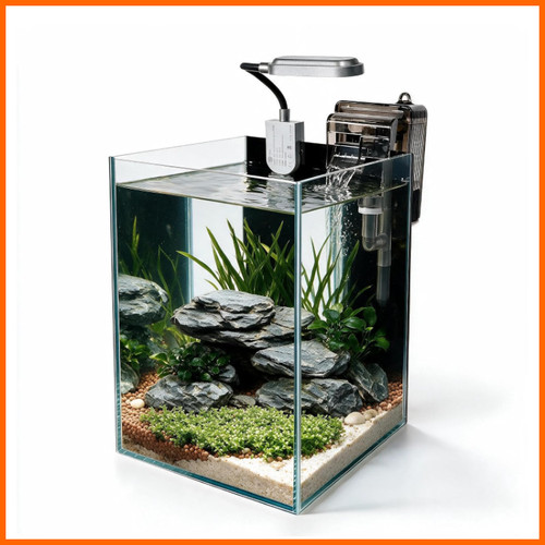 Nano glas aquarium 5l - nano-glas-aquarium, 5,5l