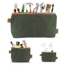 Werkzeugtasche aus Segeltuch, tragbare Haushaltswerkzeugtasche Elektrikertasche