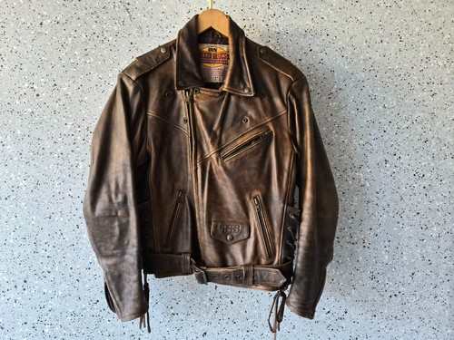 Motorrad lederjacke ixs - motorrad, braun