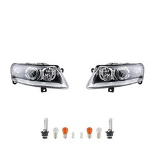 Scheinwerfer Set passend für Audi A6 C6 4F D2S Links & Rechts mit Leuchtmitteln