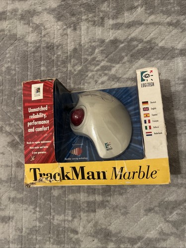 Logitech trackman marble mouse - marble,