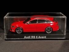 Spark Redline Audi RS6 Avant Rot 1/87 Felgen zweifarbig neuwertig extrem rar