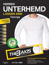 Herren Unterhemd Langarm
