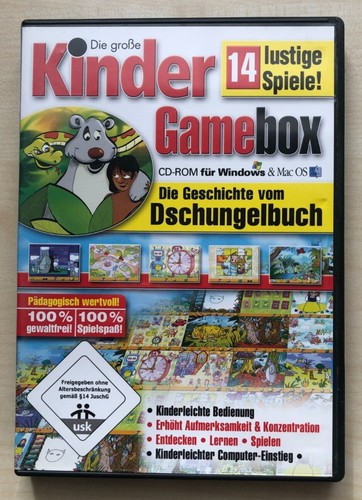 Die große kinder - kinder, gamebox
