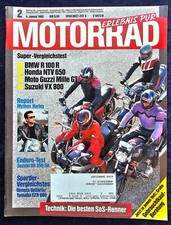 Das Motorrad 2/1992 Suzuki DR