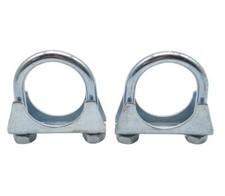 2 x M10 Ø 55 mm Auspuffschelle Bügelschelle Auspuff Rohr U Schelle Rohrverbinder