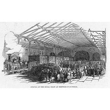 Ankunft des Royal Train at