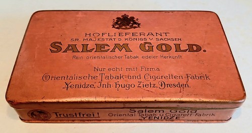 Salem gold cigaretten - salem, 50er