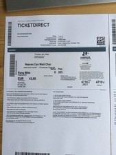 konzert tickets hannover heaven can wait chor am 07.12.25