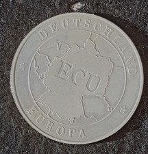 1 ECU Deutschland  1992  "Einigkeit - Recht - Freiheit"