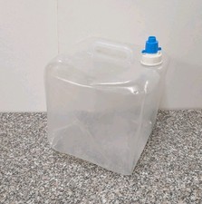 Faltbarer Wasserkanister 10 Liter mit Dosierhahn lebensmittelecht faltbar