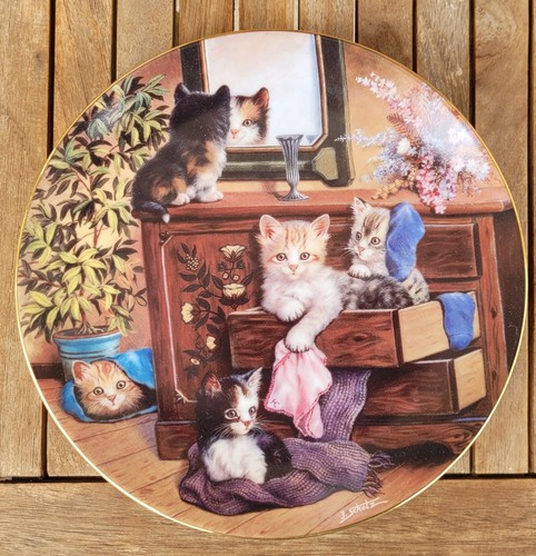 Sammelteller katzenmotiv die - sammelteller,