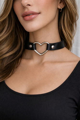 Choker halskette punk neck - halskette,