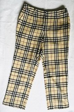 Burberry Nova Check Damen Hose 42 Wollmischung