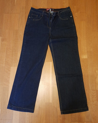 Dunkel blaue jeans hose - dunkel, *