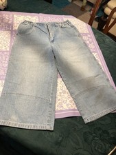 Dognose Jungen 3/4 Jeans Gr. 176 helles Jeansblau