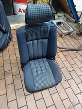 Mercedes W124 C124 Sitzlehne Sitz vorne rechts Stoff Karo Sitzheizung Orthopäd.