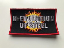 R-EVOLUTION OF STEEL PATCH AUFNÄHER HEAVENS GATE SAXON GRAVE DIGGER RUNNING WILD