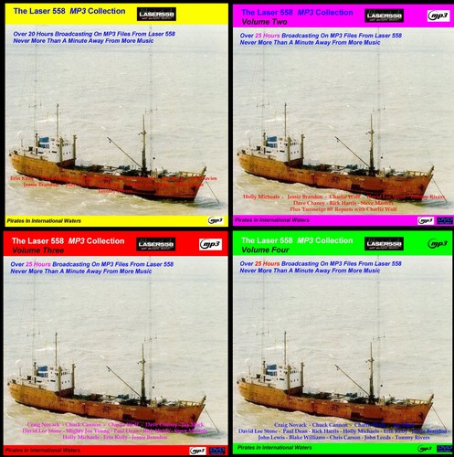 Piratenradio laser 558 bände - laser,