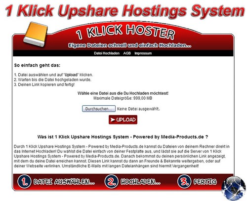 Klick upshare hostings - 1,