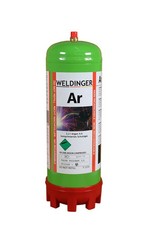 Argon 4.6 2L Einweg-Schutzgasflasche 220 Liter Inhalt zum WIG- und MIG-Schweißen