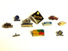 Pins Konvolut - 10 alte unterschiedliche Auto Pins KFZ aus Sammlung