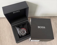 HUGO Boss Armbanduhr Chronograph Herren | Modell 1512661 | 46 mm | Schwarz | OVP