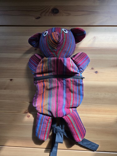 Rucksack teddy vintage - teddy,