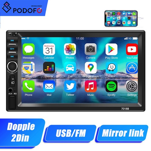 2din touch autoradio - 7'',