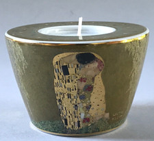 Jugendstil Porzellan Leuchter Der Kuss Gustav Klimt Wien 1906 Goebel Artis Orbis