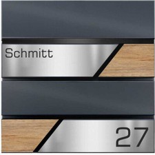 Moderner Briefkasten mit