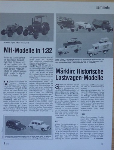Historische lkw modelle - lkw-modelle, in