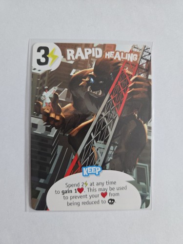 Rapid healing king of tokyo - king,