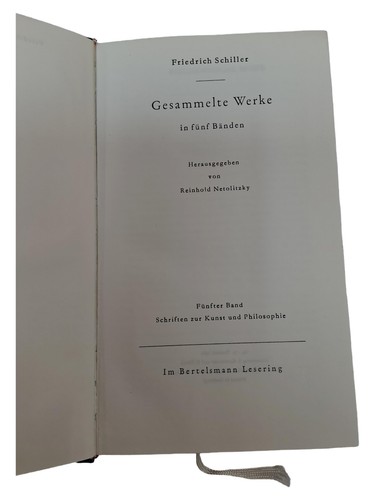 Friedrich schiller gesammelte - schiller,