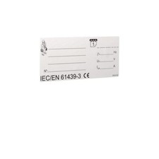 Hager Typenschild VZ123CE